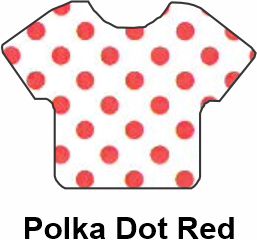 Siser Easy Pattern Polka Dot Red 12"x18" Sheet